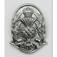 Scottish Police Forces Cap Badge - King's Crown