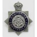 Hampshire Constabulary Senior Officer's Enamelled Cap Badge - King's Crown