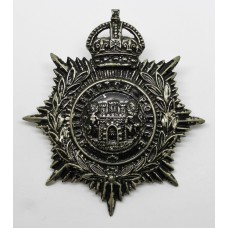 Northampton Borough Police Helmet Plate - King's Crown