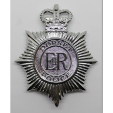 Dorset Police Helmet Plate - Queen's Crown