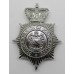 County Borough of Bolton Police Helemt Plate - Queen's Crown