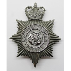 Northamptonshire Police Helmet Plate - Queen's Crown