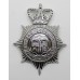 Birkenhead Borough Police Helmet Plate - Queen's Crown