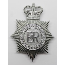 Dorset & Bournemouth Constabulary Helmet Plate - Queen's Crown