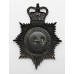 Bedfordshire & Luton Constabulary Night Helmet Plate - Queen's Crown