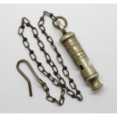 Metropolitan Police ''The Metropoltian' Patent Whistle & Chain