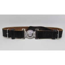 Lothian & Borders Police Leather Belt with Chrome Buckle (1975 - 2013)