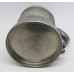 Pewter Tankard Engraved to Det. Sergt. G Dolling, Murder Squad, Paddington Police Station