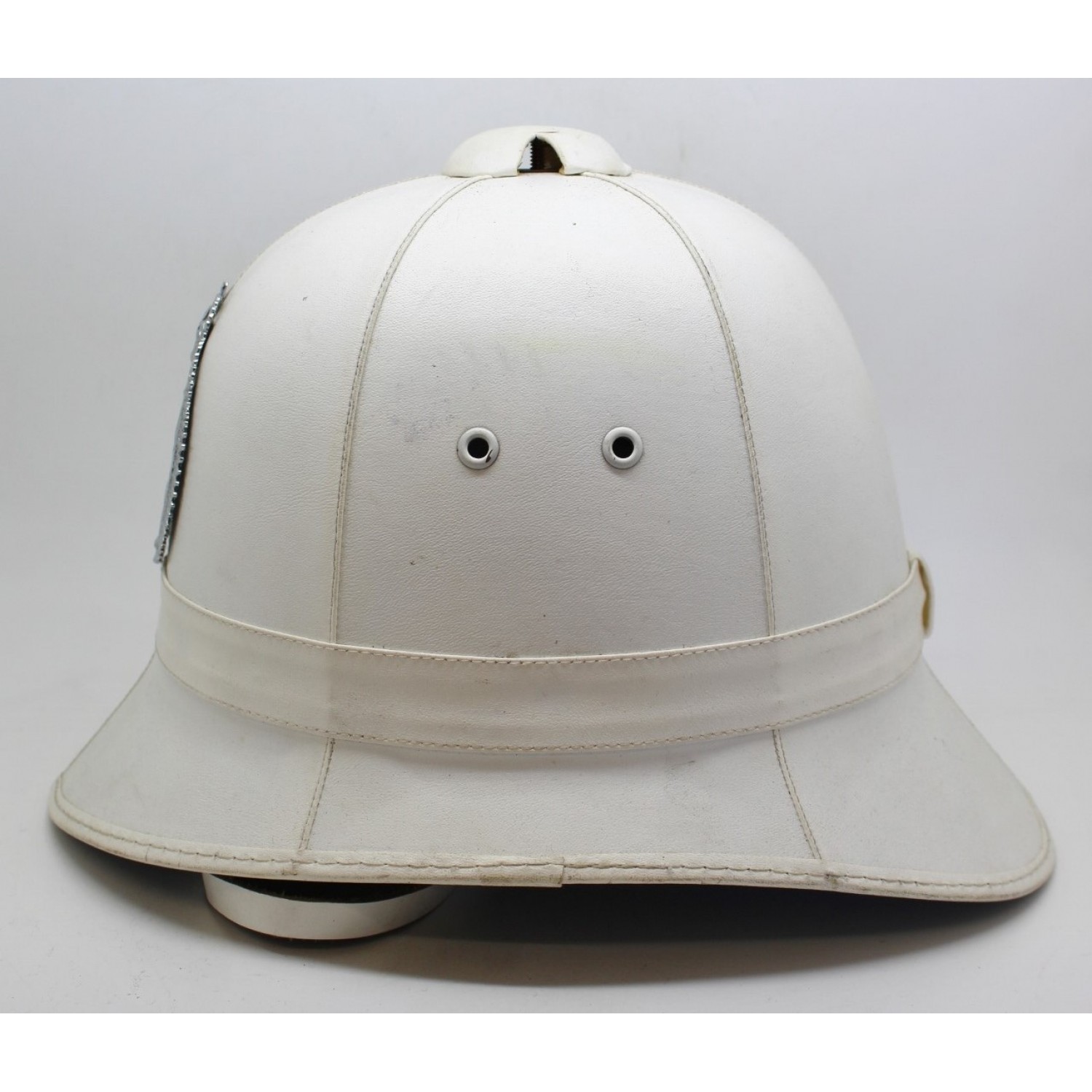 New Zealand Police White Summer Helmet