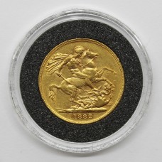 1882 S Victoria 22ct Gold Full Sovereign Coin (Sydney Mint)