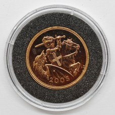 2005 Elizabeth II 22ct Gold Full Sovereign Coin