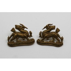 Pair of Royal Berkshire Regiment Collar Badges
