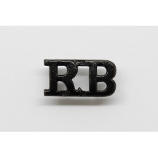 Rifle Brigade (R.B.) Shoulder Title