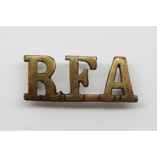 Royal Field Artillery (R.F.A.) Officer's Shoulder Title