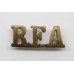 Royal Field Artillery (R.F.A.) Officer's Shoulder Title