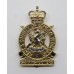 Kent & County of London Yeomanry (Sharpshooters) Anodised (Staybrite) Cap Badge - Queen's Crown