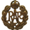 Royal Air Force (R.A.F.) Cap Badge - King's Crown