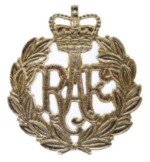 Royal Air Force (R.A.F.) Anodised (Staybrite) Cap Badge