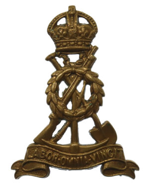 Pioneer Corps Cap Badge - King's Crown