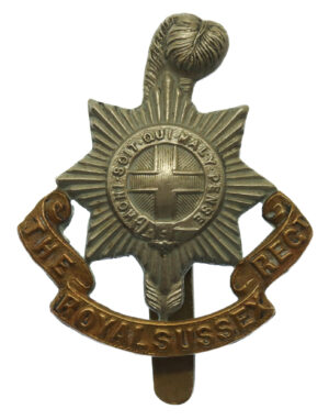 Royal Sussex Regiment Cap Badge