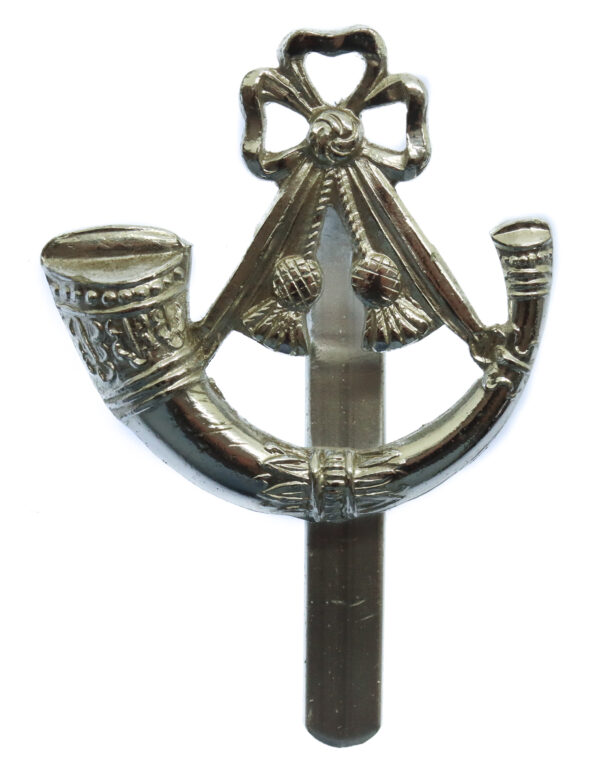 Light Infantry Anodised (Staybrite) Cap Badge