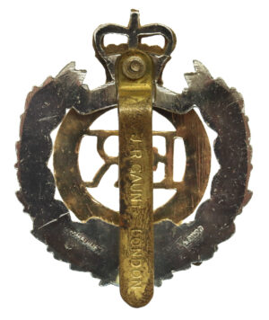 Royal Engineers Anodised (Staybrite) Cap Badge