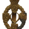 Royal Electrical & Mechanical Engineers (R.E.M.E.) Bi-Metal Cap Badge - King's Crown (1st Pattern)