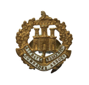 4th Battalion Essex Regiment Comrades Association Enamelled Lapel Badge