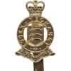 Essex Yeomanry Anodised (Staybrite) Beret Badge - Queen's Crown