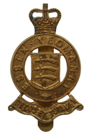 Essex Yeomanry Cap Badge - Queen's Crown