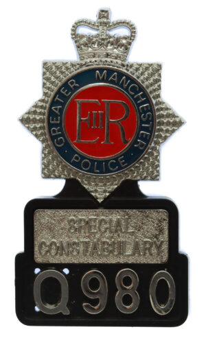 Greater Manchester Police Special Constabulary Breast Badge - Queen's Crown