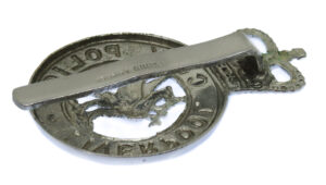 Liverpool City Police Cap Badge - Queen's Crown