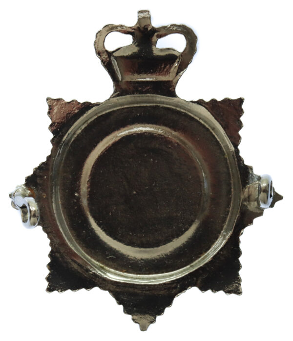Nottinghamshire Combined Constabulary Senior Officer's Enamelled Cap Badge - Queen's Crown