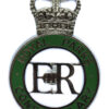 Royal Parks Constabulary Enamelled Cap Badge - Queen's Crown