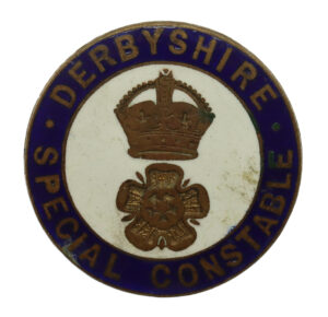 Derbyshire Special Constabulary Enamelled Lapel Badge