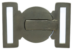 Stoke-on-Trent City Police Chrome Waist Belt Clasp Buckle - King's Crown