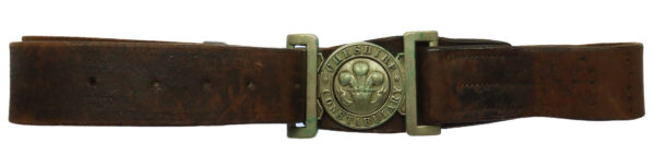 Cheshire Constabulary Leather Belt with Buckle
