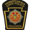 United States Pennsylvania State Police Trooper Cloth Patch Badge