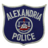 United States Alexandria Police Cloth Patch Badge