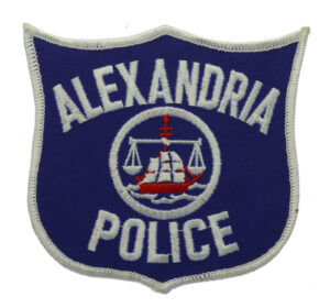 United States Alexandria Police Cloth Patch Badge
