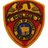 United States County of Suffolk New York Police Cloth Patch Badge