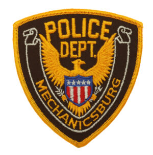 United States Police Dept. Mechanicsburg Cloth Patch Badge