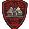 United States Rhode Island State Police Cloth Patch Badge