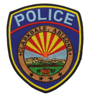 United States Clarkdale Arizona Police Cloth Patch Badge