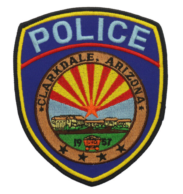 United States Clarkdale Arizona Police Cloth Patch Badge