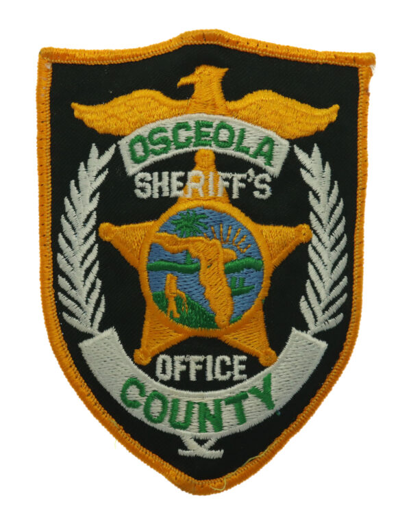 United States Osceola County Sheriff's Office Cloth Patch Badge