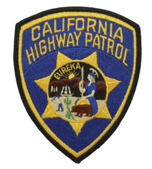 United States California Highway Patrol Cloth Patch Badge