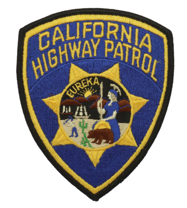United States California Highway Patrol Cloth Patch Badge