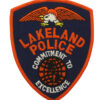United States Lakeland Police Cloth Patch Badge