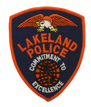 United States Lakeland Police Cloth Patch Badge